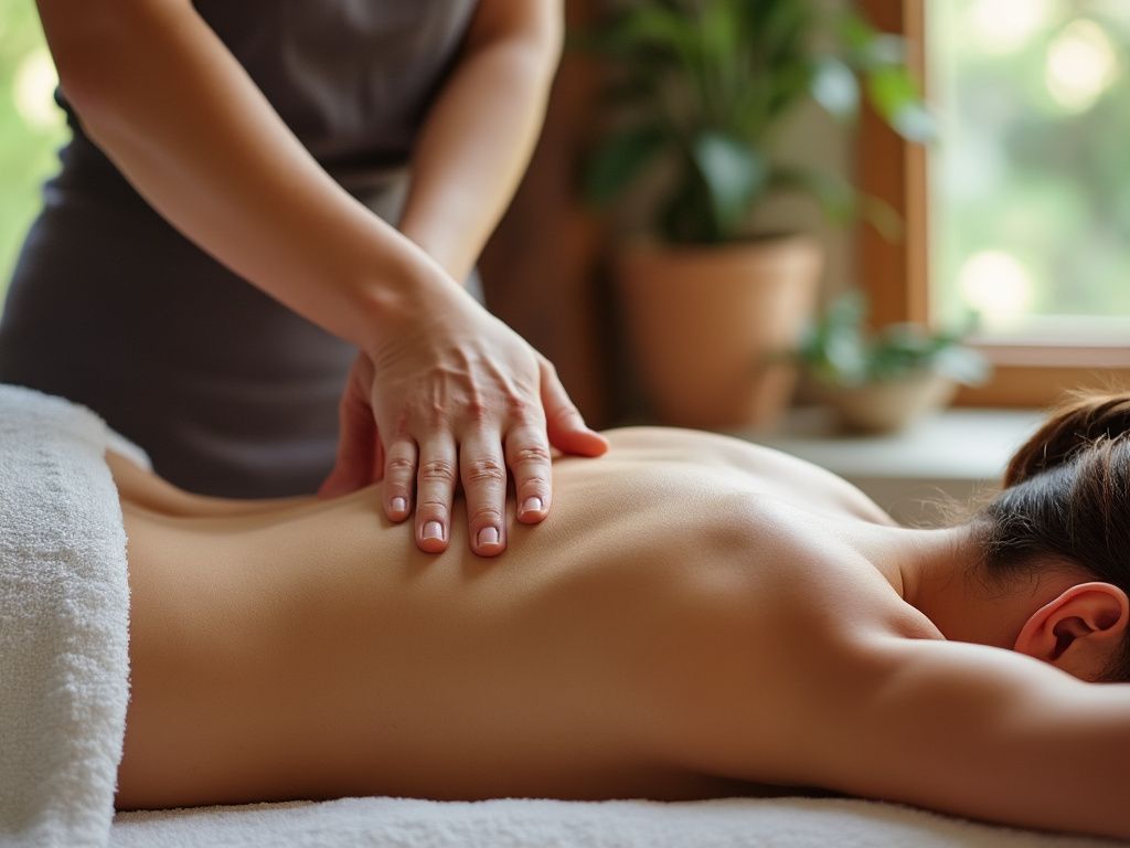 Restful body massage